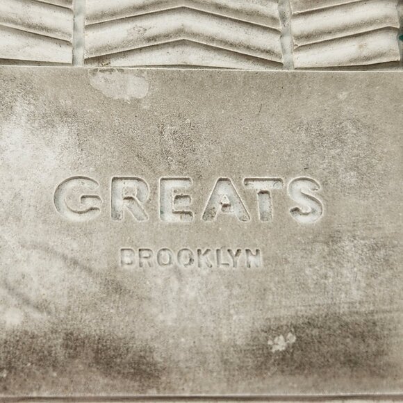The Greats Brooklyn "Royals" Perforated White Leather Sneakers 8.5 Eur 38.5 - Picture 8 of 11
